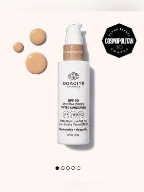 Odacite Flex-Perfecting 2.5 SPF 50 Mineral Tinted Sunscreen - Warm Beige